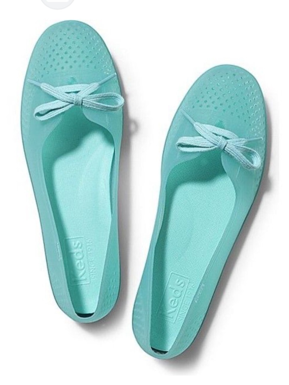 KEDS Teacup Jelly Women’s Sea-foam Green Flats SZ: 8